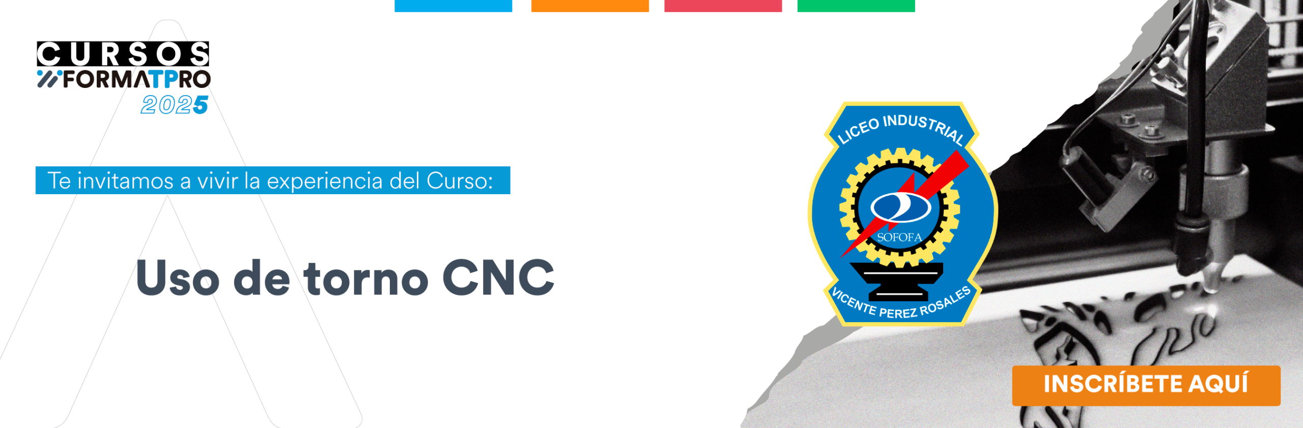 Curso FormatPRO: Uso de Torno CNC